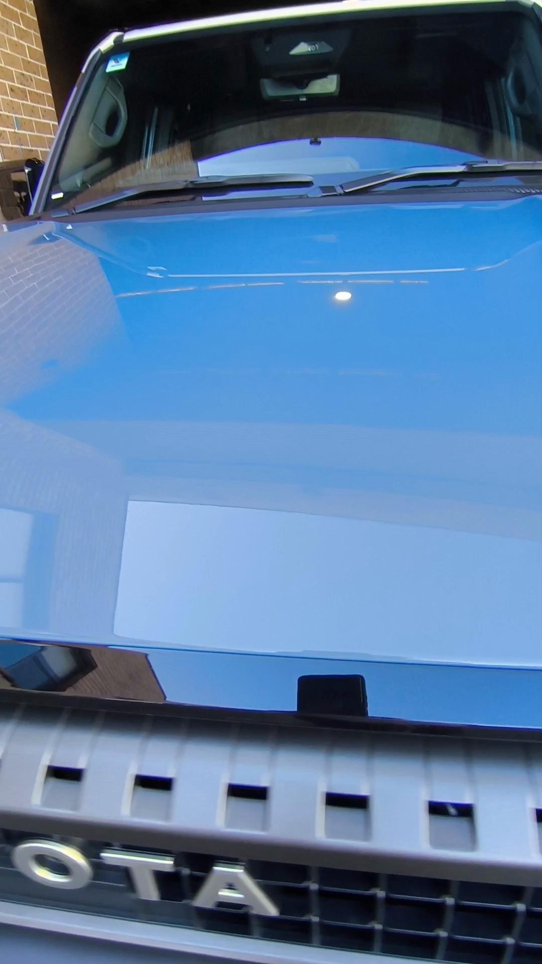 Large SUV workshop finish preview